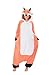 SAZAC Red Fox Kigurumi - Onesie Jumpsuit Halloween Costume