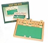 Wood Shut-The-Box, 9-Number -