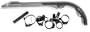Redline Chainguard for BMX Bikes Transparent Gray