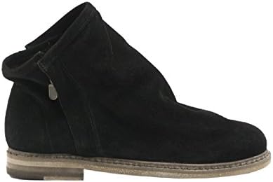 Nylon Black Suede Zipper Short Ankle Boot Bootie