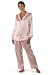 Women's Silk Pajamas - Morning Dew (Pink, Medium) - bridal shower gift ideas wedding gifts for bride engagement gifts for her sister cool gifts presents women her creative gift ideas elegant beautiful gifts for friends women female womens pajamas sexy valentines nightwear