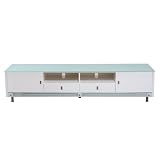 83 Inch Low Profile Lighted Plasma Cabinet by Diamond Sofa