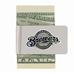 Milwaukee Brewers Pewter Money Clip