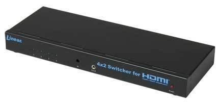 LINEAR HDMI-SW-4X2M 4 X 2 HDMI(TM) SWITCHER
