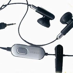 ORIGINAL OEM Stereo Earbud Handsfree Headset for Samsung SPH-A880, SCH-U620, SCH-U540, SPH-M500, SCH-A950, SCH-A870, SCH-A930, SPH-A920, SPH-A940, SCH-A970, SPH-A900 BLADE, A900M, SCH-A990, SCH-U740 AEP204VBEB/STD