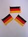 Nationenfähnchen 10 st brd Deutschland wm Fanartikel