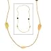 14K ITALIAN SMOKY QTZ, CITRINE & LEMON QTZ. 18", 7.00CTW