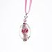 Murano Glass Pendant Jewelry - Ester Pink
