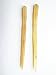 Myhsmooth Zz-zzj 2 Count Handmade Organic Natural Sheep Horn Hair Sticks Hair Pins