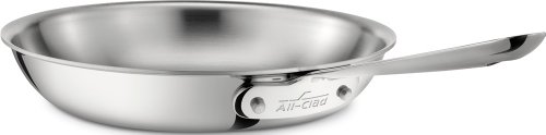 All-clad 4110 10-inch stainless steel tri-ply fry pan, …