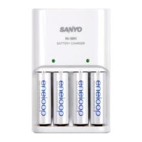 Sanyo Eneloop Charger Inc 4 AA Batteries