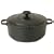 Chasseur Cast Iron 22cm, 3.0ltr Round Casserole Matt Black