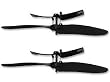 Two (2) Replacement Main Rotors for Mini Infrared Remote Control Electric Helicopters