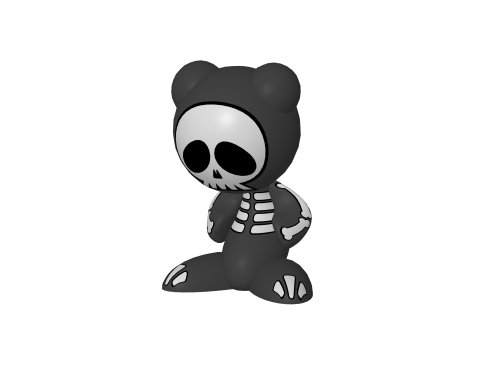 Cover image : UB Funkeys The Bones (black)