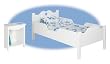 Scalloped Toddler Bed by Little Colorado