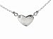 Sterling Silver Heart Rolo Necklace