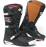 TCX_OXTAR MOTORCYCLE BOOTS KIDS COMP BLACK