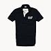 Abercrombie & Fitch アバクロ ポロシャツ メンズ シャツ 3カラー A&F 並行輸入品 (M, ネイビー)