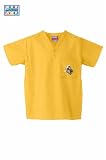 Purdue Boilermakers NCAA Unisex Nursing Scrubs Top M