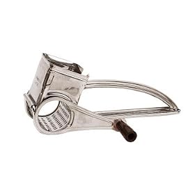 Kitchen Craft Stainless Steel Rotary Grater with 1 Drum - gift boxed