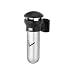 Rubbermaid Commercial Infinity 9W32 Stainless Steel Wall-Mount Smoking Receptacle, 0.6 Gallon Capacity, 11-5/8" Width x 18" Height, Black