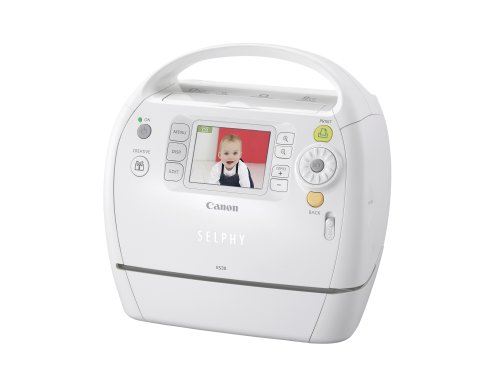 Canon Selphy ES30 Compact Photo Printer (White) (2676B001)