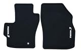 Black Carpet Floor Mats with Logo for 2006 Mazda3