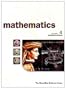 Mathematics: Macmillan Science Library (MacMillan Science Library for Students)