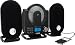 GPX HC208B Home Music System Vertical CD Player with AM/FM Radio and Digital Clock Includes Remote Control (Black)