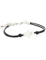 Ettika Single Charm Leather Bracelet