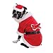 Mr. Claus Santa Paws Christmas Holiday Dog Costume - X-Small