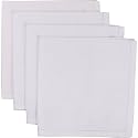 Now Designs Set of 4 Linen Blend Napkins, White