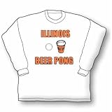 Illinois Beer Pong Long Sleeve T-Shirt
