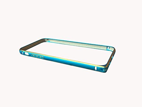 iPhone 6 Bumper, Euliber Brand New High Quality Aluminum Alloy Metal Bumper Case for iPhone 6 (Size: 4.7"), 2014 Newest Design (Blue)