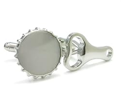 Novelty Bottle Cap & Opener Cufflinks Gift Boxed