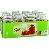 Ball Regular Mason Canning Jar 1 Qt., Case of 12