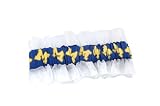 Michigan Garter - University of Michigan Blue Garter with M Logo
