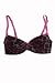  : Betsey Johnson Intimates Stretch Mesh Cheetah balcony bra