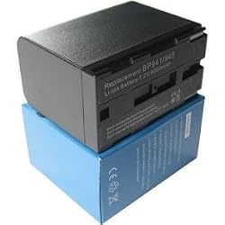 CANON BP-941 BP-945 Battery 5,100mAh by Pexell