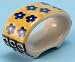  Polish Pottery Napkin Ring 2\