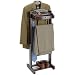 Executive Mens Suit Valet - Dark Walnut