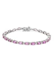 CLK Diamond 14K White Gold 7.40CTW Diamond Bracelet