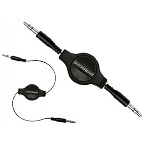 Scosche IU3.5RC 3.5mm Retractable Cable