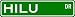 HILU Street Sign ~ Personalized Family Lastname Sign ~ Gameroom, Basement, Garage Sig...