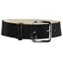 Athletic Specialties 1 1/2" Leather Uniform Belt - ( sz. XL, Black )