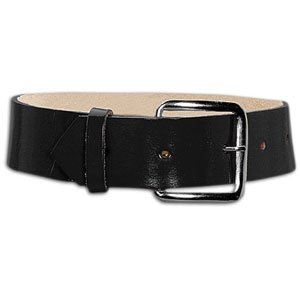 Buy Athletic Specialties 1 1 2 Leather Uniform Belt - ( sz. XL, Black ) by Athletic Specialties