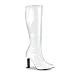 Funtasma Women's Flirt 308 Costume Shoes,White Stretch Patent,10 M US
