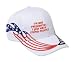 I'M NOT PREJUDICED. I JUST HATE STUPID PEOPLE Adult USA Flag Racing Flame Hat / Cap