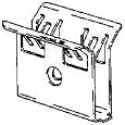 M25 Square-Front Radiator Grille Cover (10 count)