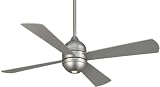 Fanimation FP8050SN Quattro Satin Nickel 50 Ceiling Fan with Light & Remote Control 31Gz4KusCSL. SL160 Fanimation FP8050SN Quattro Satin Nickel 50 Ceiling Fan with Light & Remote Control